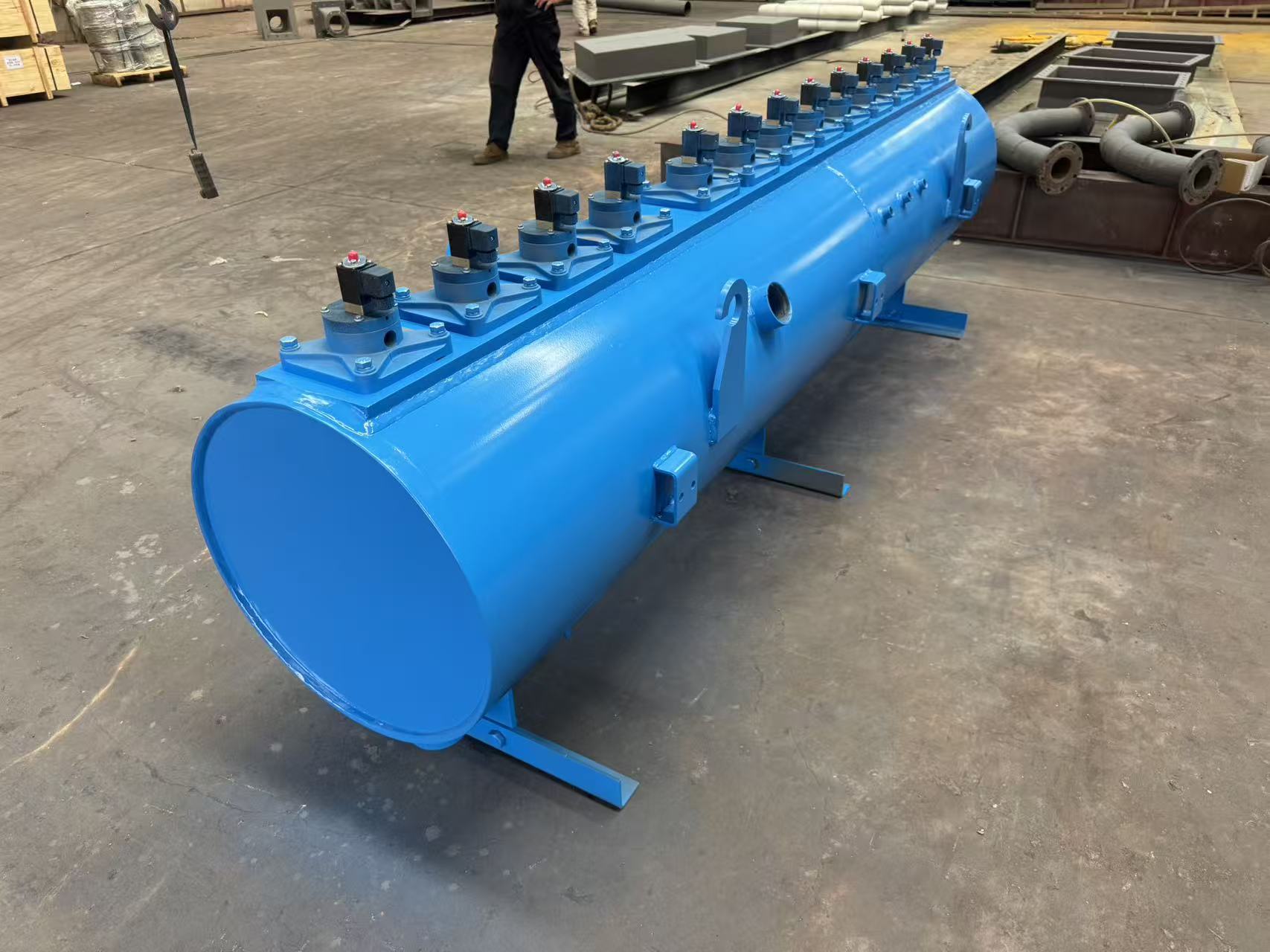 مخزن هوای سفارشی برای شیر پالس Alstom Optipow 135